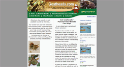 Desktop Screenshot of goatheads.com